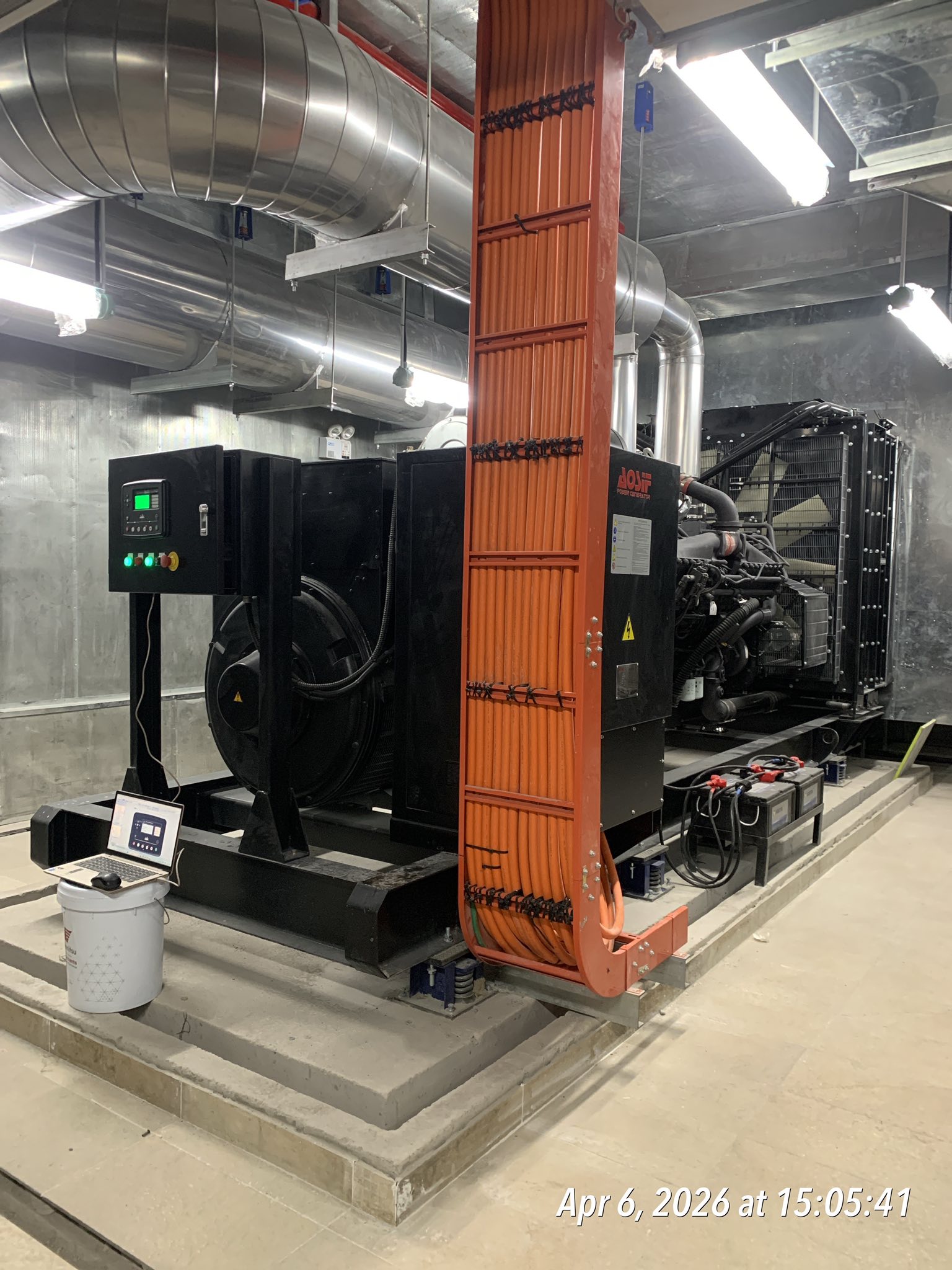 lắp đặt máy phát điện Perkins 1106A cho bệnh viện tòa nhà văn phòng TP.HCM Minh Thành Power
